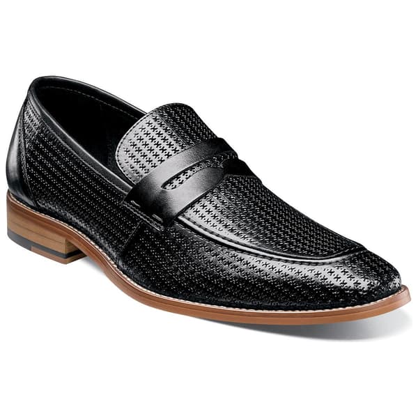 Mens Stacy Adams Belfair Slip on Moc Toe Loafers