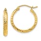 Gold Classics(tm) 14kt. Gold 18mm Polished Hoop Earrings - image 1