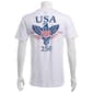 Mens 250 Eagle Crest Graphic Short Sleeve Tee - image 3