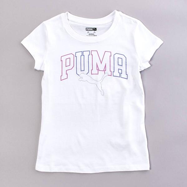 Girls &#40;7-16&#41; Puma Campus Pack Jersey Short Sleeve Graphic Tee - image 