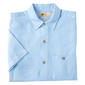 Mens Joe Marlin Solid Embossed Button Down Shirt - image 2