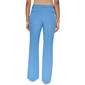 Womens DKNY Solid Button Front Flare Leg Pintuck Dress Pants - image 2