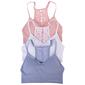 Womens Laura Ashley&#174; 3pk. Floral Lace Bralettes LS6184-3PKF - image 2