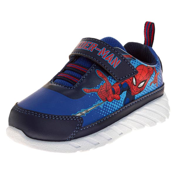 Little Boys Marvel Spider-Man Velcro Athletic Sneakers