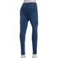 Womens Bleu Denim Skinny Leg with Cargo Pockets Denim Jeans - image 3
