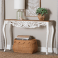 Baxton Studio Riquin Distressed Wood Console Table - image 8