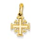 Gold Classics(tm) 14kt. Gold Jerusalem Cross Charm - image 1