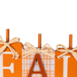 Northlight Plaid Pumpkins Wooden Fall Harvest Sign - 11in. - image 5