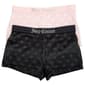 Juniors Juicy Couture 2pk. Velvet Embossed Logo Pajama Shorts - image 1