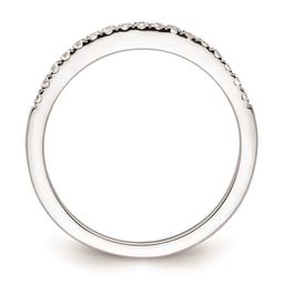 Pure Fire 14kt. White Gold Lab Grown Diamond Wedding Band