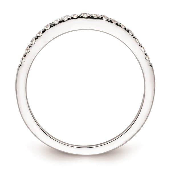 Pure Fire 14kt. White Gold Lab Grown Diamond Wedding Band