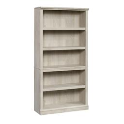 Sauder Select Collection 5 Shelf Bookcase - Chalked Chestnut