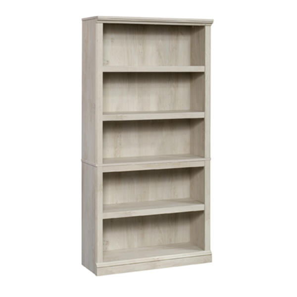 Sauder Select Collection 5 Shelf Bookcase - Chalked Chestnut - image 