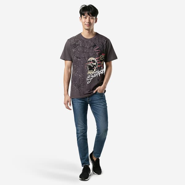 Young Mens SOUTHPOLE Spiderweb Tee