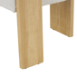 9th & Pike® Contemporary Cream Polyester Accent Chair - image 6