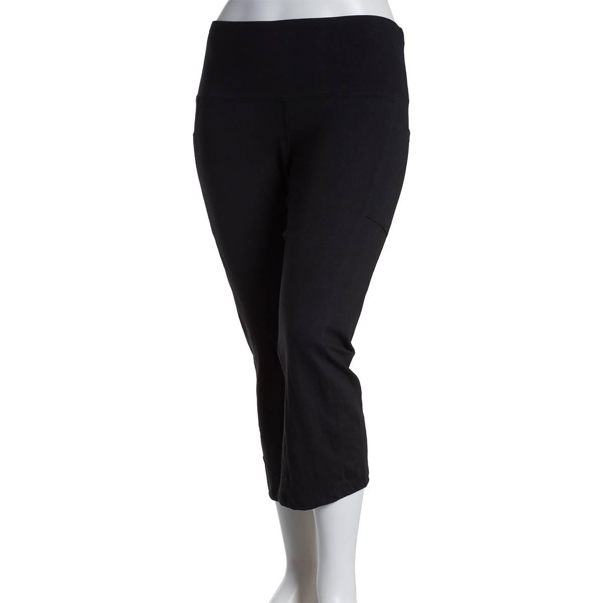 Plus Size French Laundry 24in. Flared Leggings w/Cellphone...