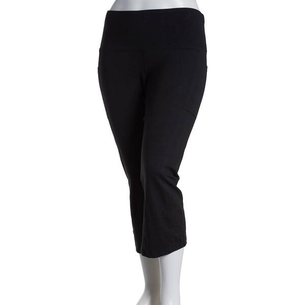 Plus Size French Laundry 24in. Flared Leggings w/Cellphone Pocket - image 
