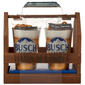 Busch Light Beer Caddy with Pint Glasses and Mini Pretzel Twists - image 1
