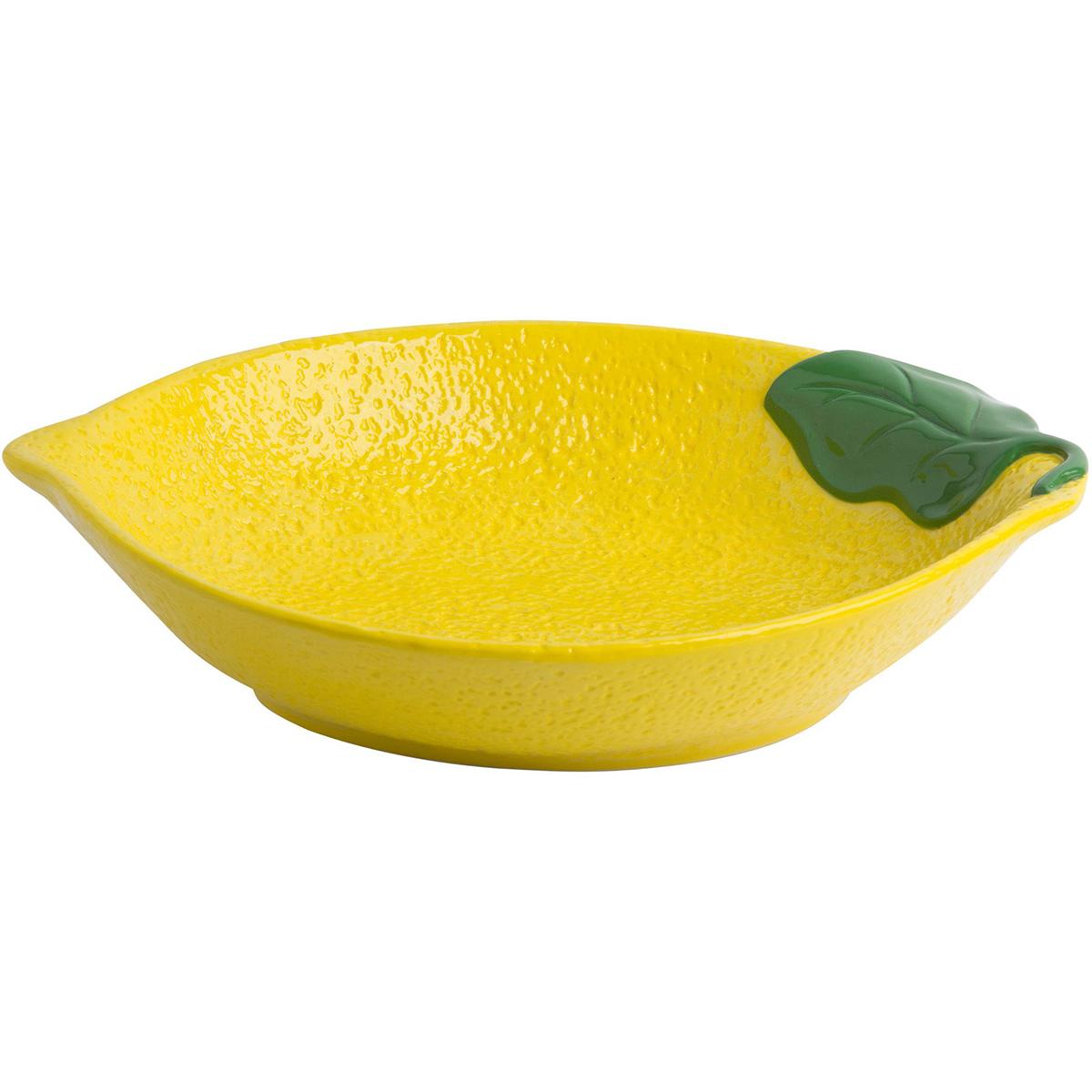 Home Essentials 10.5in. Lemon Shape Bowl,Specials : American Fashion Style Bags On Sale