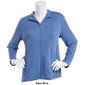 Womens Hasting & Smith Long Sleeve Mock Neck Zip Jacket - image 9