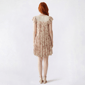 Juniors Wallflower Floral Lace Ruffle Peasant Dress - image 3