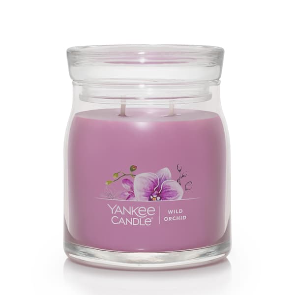 Yankee Candle&#40;R&#41; Signature 13oz. Wild Orchid Medium Jar Candle - image 