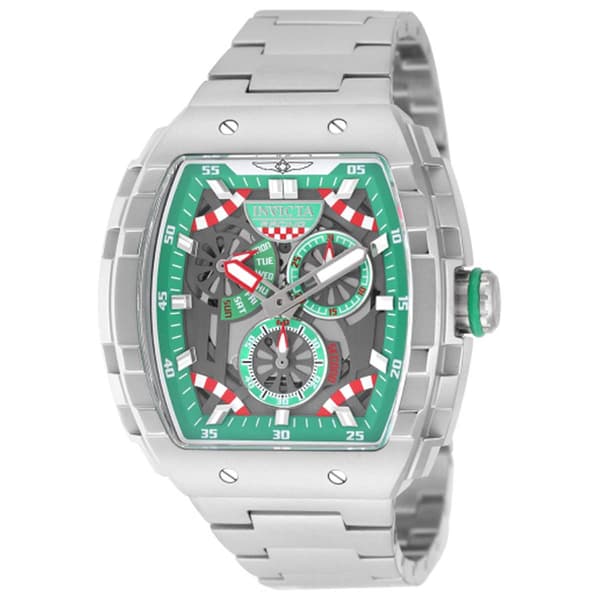 Mens Invicta Racing Green Gunmetal Dial Quartz Watch - 49219 - image 