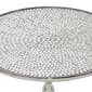 9th & Pike® Silver Aluminum Glam Coffee Table - image 5