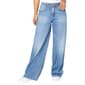 Juniors Celebrity Pink Ultra High Rise Tie Waist Wide Leg Jeans - image 1