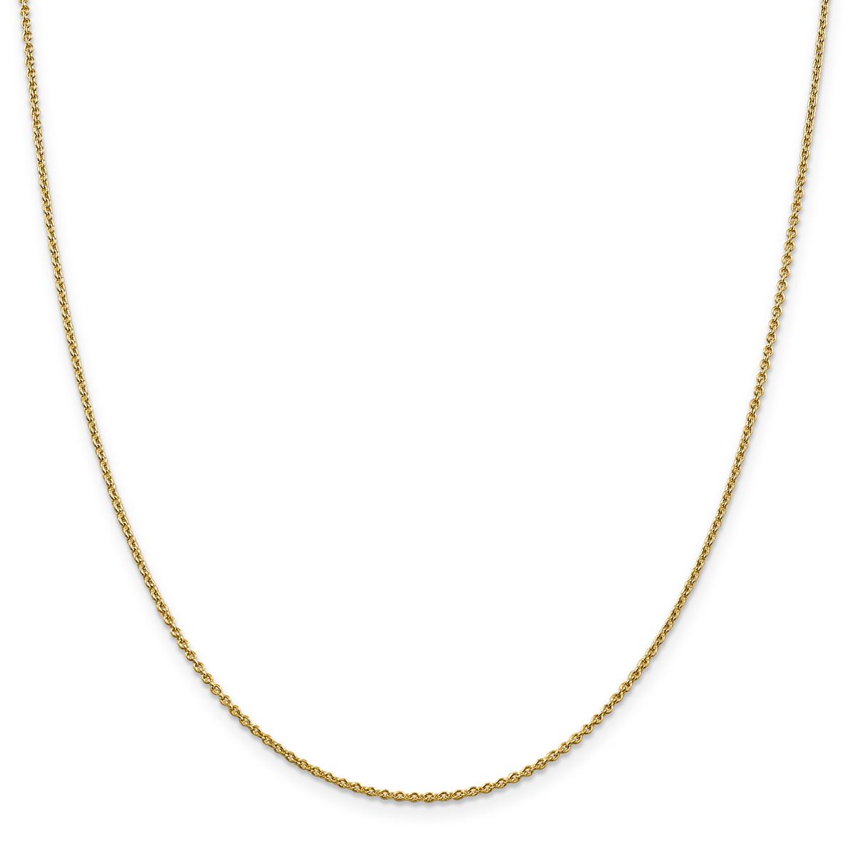 Gold Classics™ 1.4mm. 14kt. Polished Cable Chain Necklace