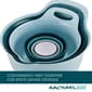 Rachael Ray 10pc. Mix & Measure Mixing Bowl Set - Light Blue/Teal - image 6