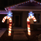 Northlight Pre-Lit Striped Candy Cane Christmas Outdoor Decor - image 3