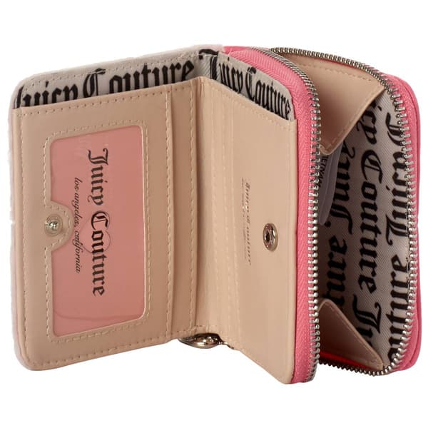 Womens Juicy Couture Juicy In Bloom Zip Around Wallet