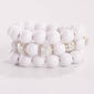 Ashley Cooper(tm) 3pc. Rondells & Crystal Glass Bead Bracelet Set - image 1