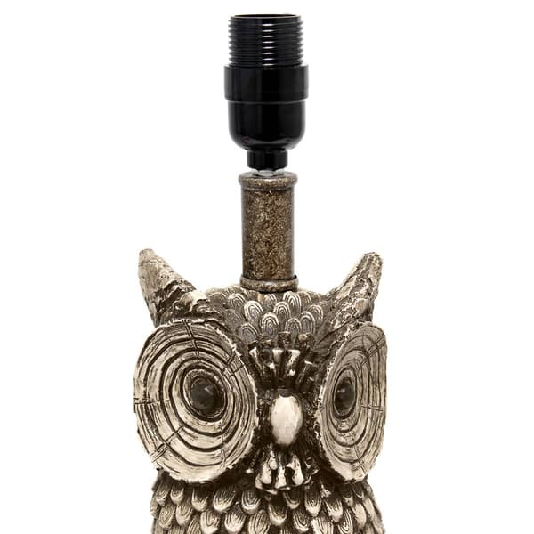 Simple Designs Woodland Gazing Night Owl Novelty Table Lamp