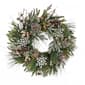 National Tree Cozy Winter Snowflake & Ornament Wreath - image 1