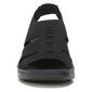 Womens BZees Double Up Wedge Sandals - image 3