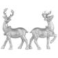 Northlight Seasonal Reindeer Christmas Figurines - Set of 2 - image 1