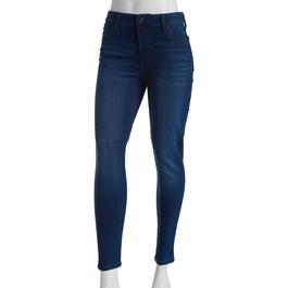 Juniors Celebrity Pink Mid Rise Ankle Skinny Jeans