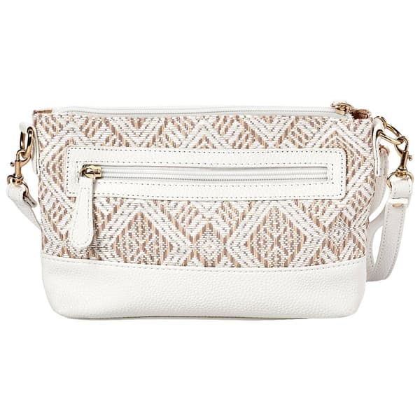 Stone Mountain Santa Fe Straw E/W 4 Bagger Crossbody