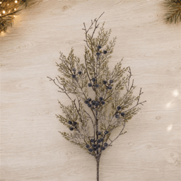Melrose Snowy Juniper Spray - Set of 2