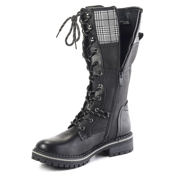 Womens Extreme Ava Lace-Up Tall Boots