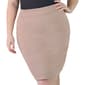 Plus Size 24/7 Comfort Apparel Solid Knee Length Pencil Skirt - image 1