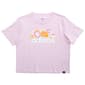 Girls (7-16) adidas® Short Sleeve Puff Floral Graphic Tee - image 2