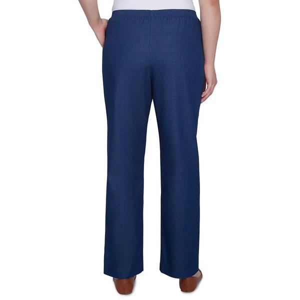 Petite Alfred Dunner Classics Denim Casual Pants - Short