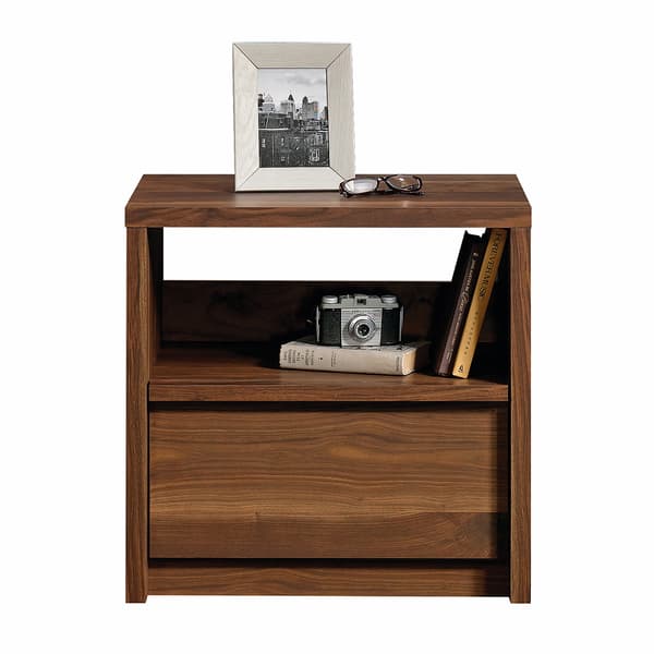 Sauder Harvey Park Nightstand - Grand Walnut