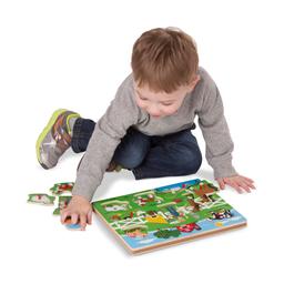 Melissa &amp; Doug® 8pc. Old MacDonald's Farm Sound Puzzle