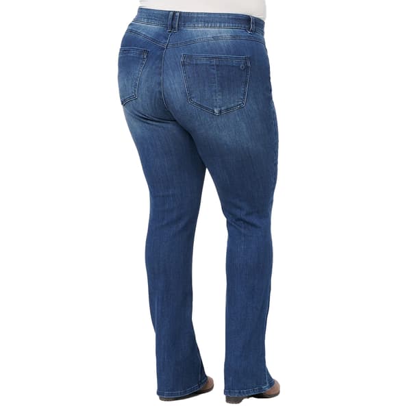 Plus Size Democracy "Ab" Solution Bootcut Pants