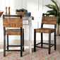 bali & pari Raniya Seagrass Counter Stool - Set of 2 - image 7