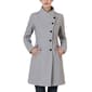 Womens BGSD Asymmetrical Button Front Walker Coat - image 1